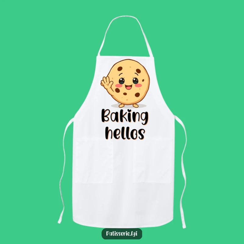 Funny Cookie Wave Apron: Cook with Cheer, Great Funny Gift for Bakers