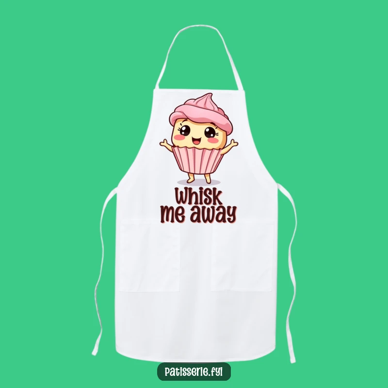 Funny Giddy Cupcake Apron - Dancing Treat for a Fun & Funny Kitchen Gift
