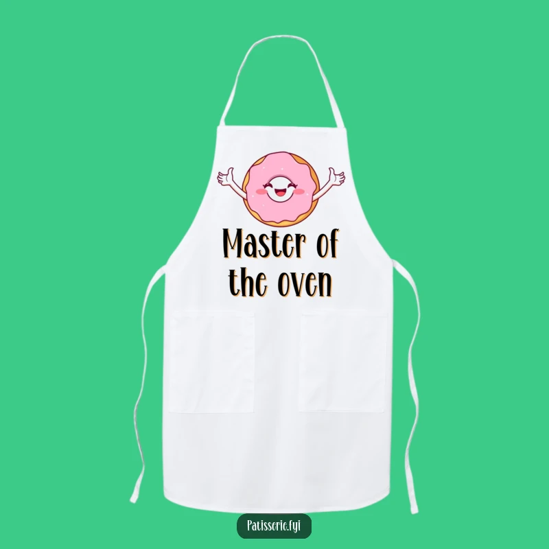 Funny Donut Triumph Apron: Cook Like a Champion, Great Funny Gift for Bakers