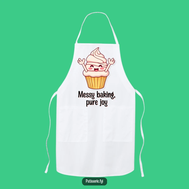 Funny Cupcake Apron: Bake With Joy, Delicious Funny Gift