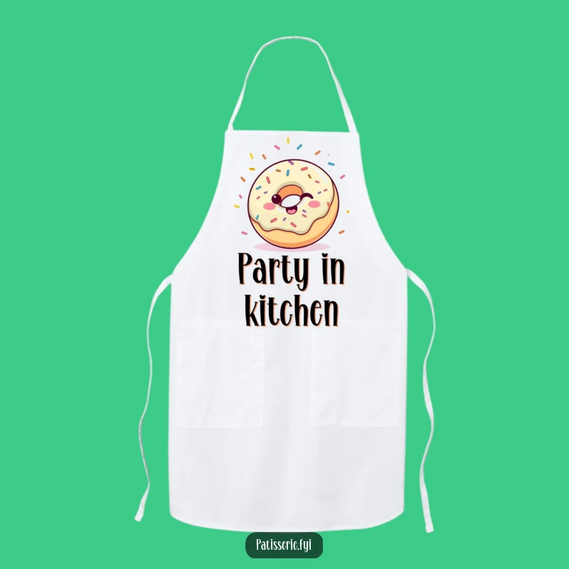 Funny Donut Apron - Bake and Party with Sweet Style