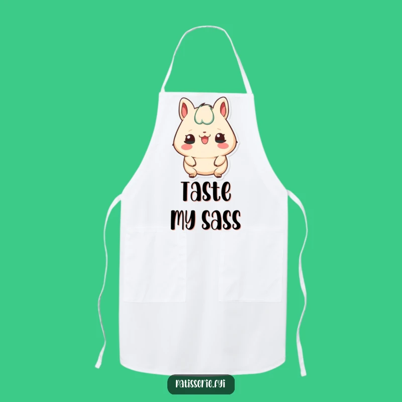 Funny Petit Four Apron: Cheeky Baker’s Helper for Sweet Fun