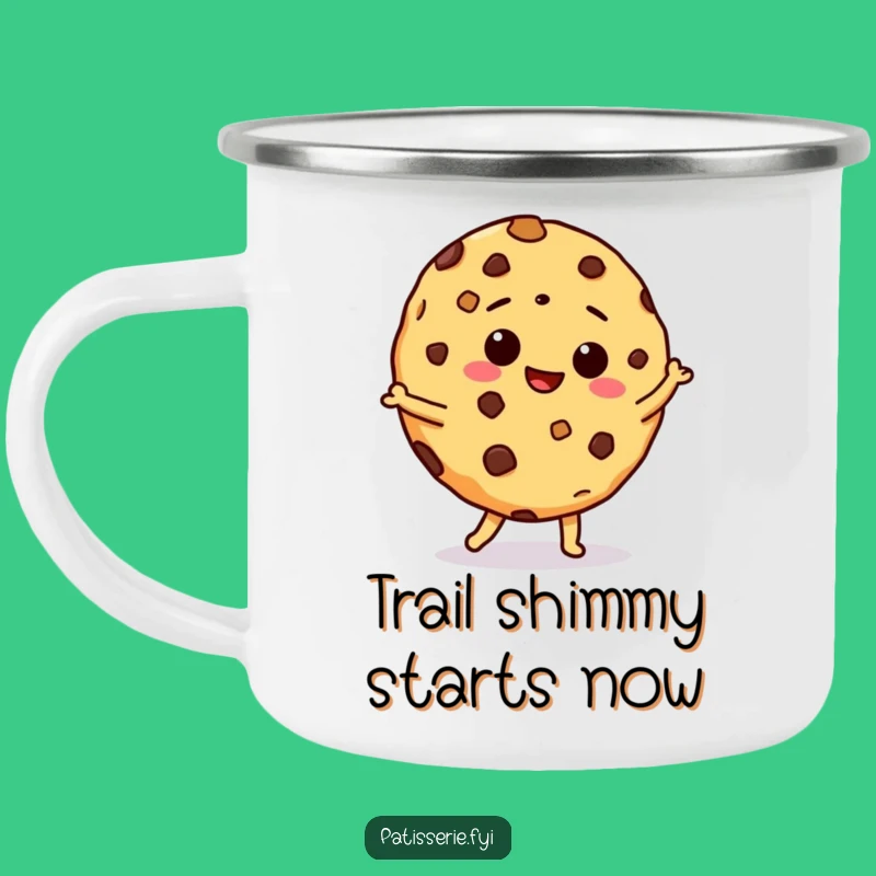 Funny Giddy Cookie Dance Camping Mug: Coffee & Laughs on the Go, Perfect Outdoors Gift
