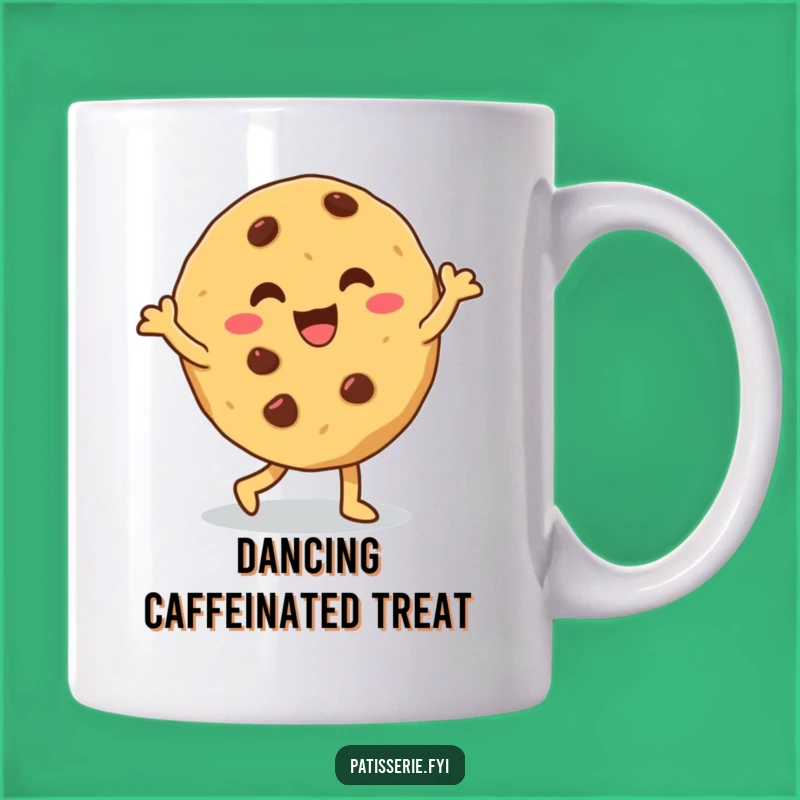 Funny Cookie Dance Mug - Silly & Sweet Treat Gift