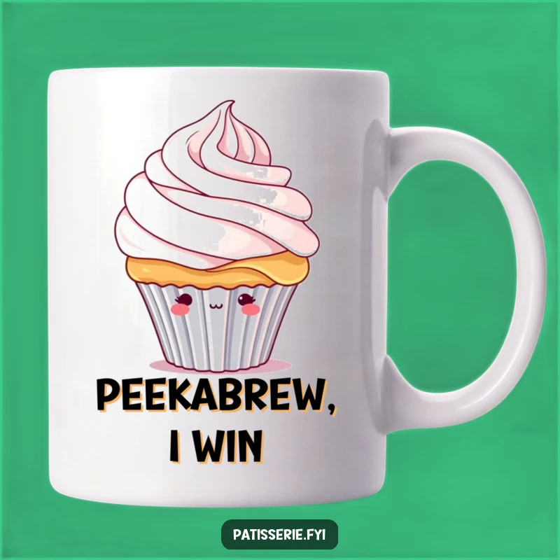 Funny Shy Cupcake Mug: Adorable and Hilarious Gift for Introverts