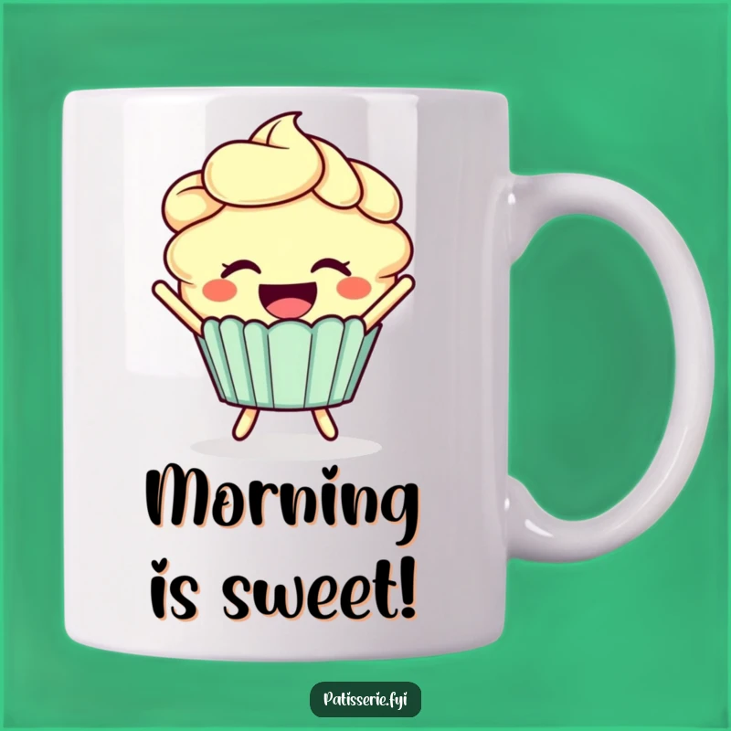 Funny Cupcake Joy Mug: Sweet Treat Gift for Happy Moments