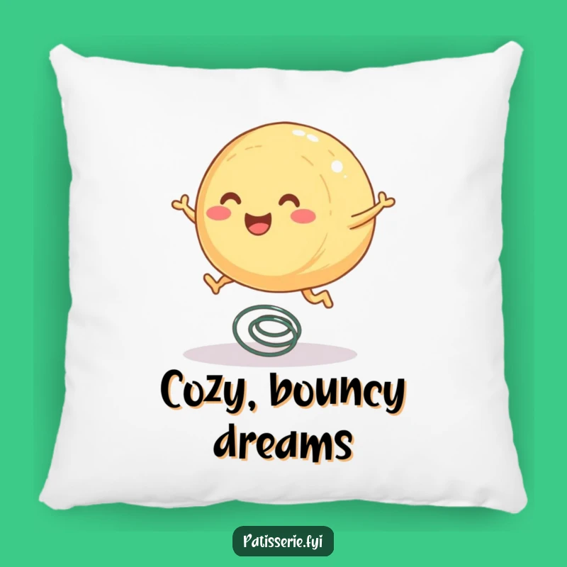 Funny Pastry Pillow - Soft Bouncing Baked Good Cushion, Cozy Funny Gift