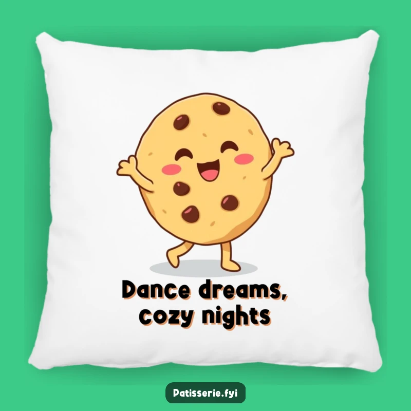 Funny Cookie Dance Pillow - Comfy & Silly Decor Gift