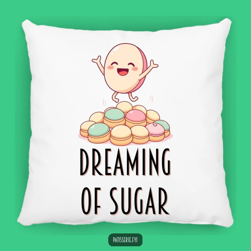Funny Macaron Pillow: Cozy and Hilarious Decor for Dessert Lovers