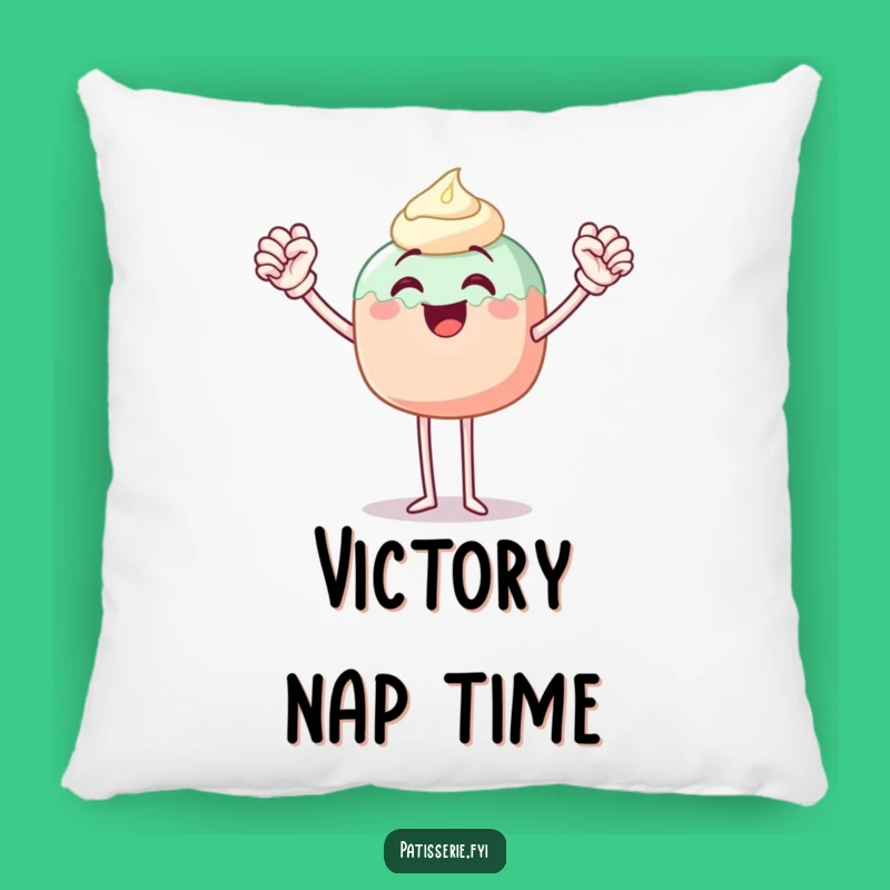 Funny Cake Pop Fist Pump Pillow: Joyful Comfort, Perfect Funny Gift