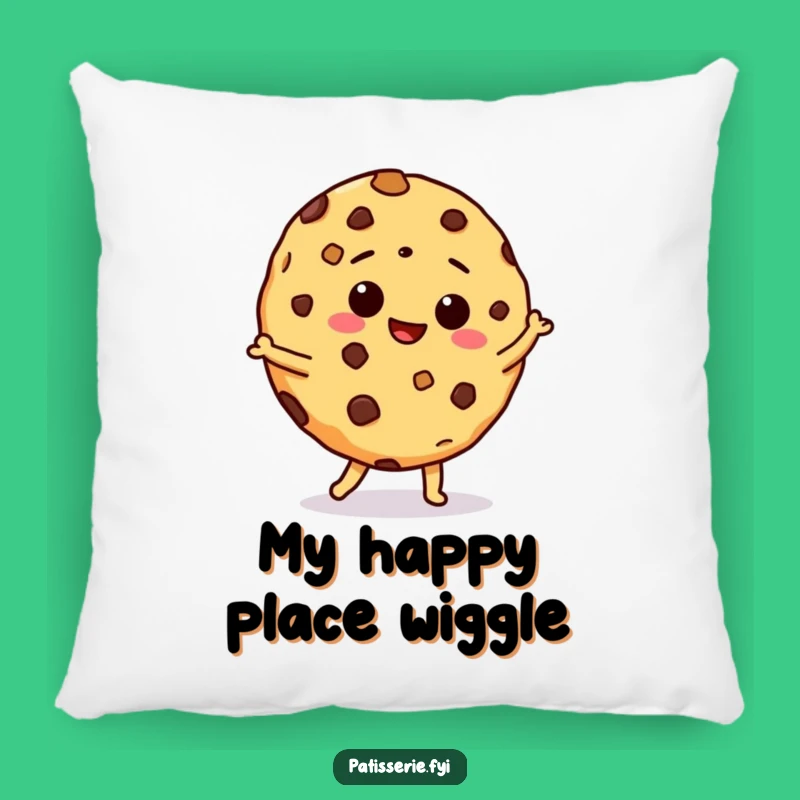 Funny Giddy Cookie Dance Pillow: Cozy Up with Sweet, Hilarious Cookie Cuddles, Cute Gift