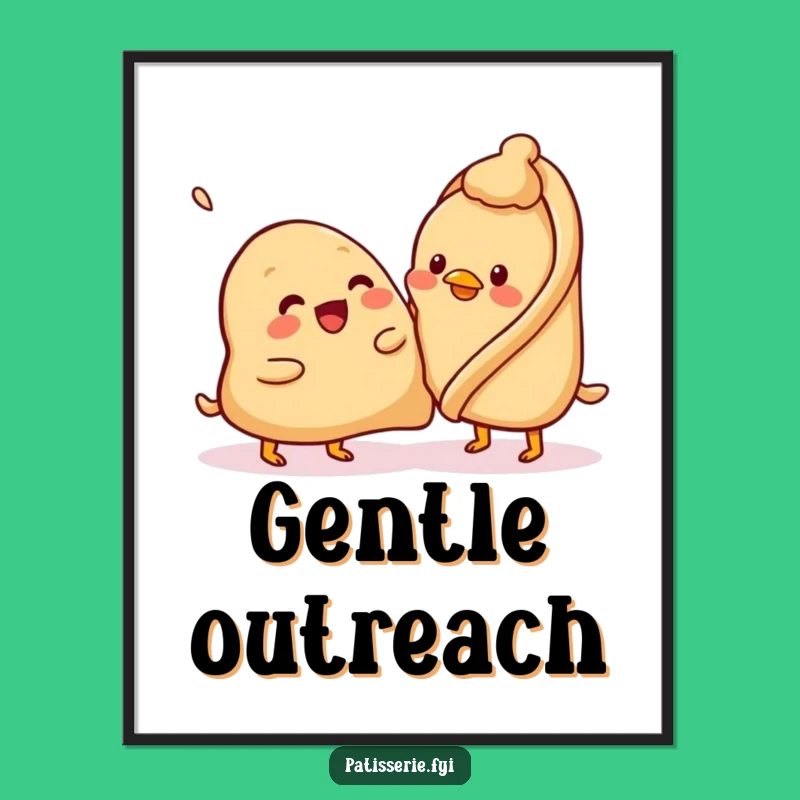 Funny Samosa Patting Digital Art - Instant Adorable Decor for Walls