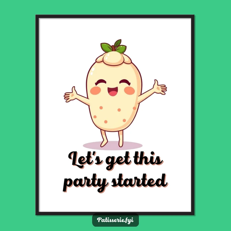 Funny Tart Digital Art: Giggling Dance, Silly Pastry, Instant Fun Download