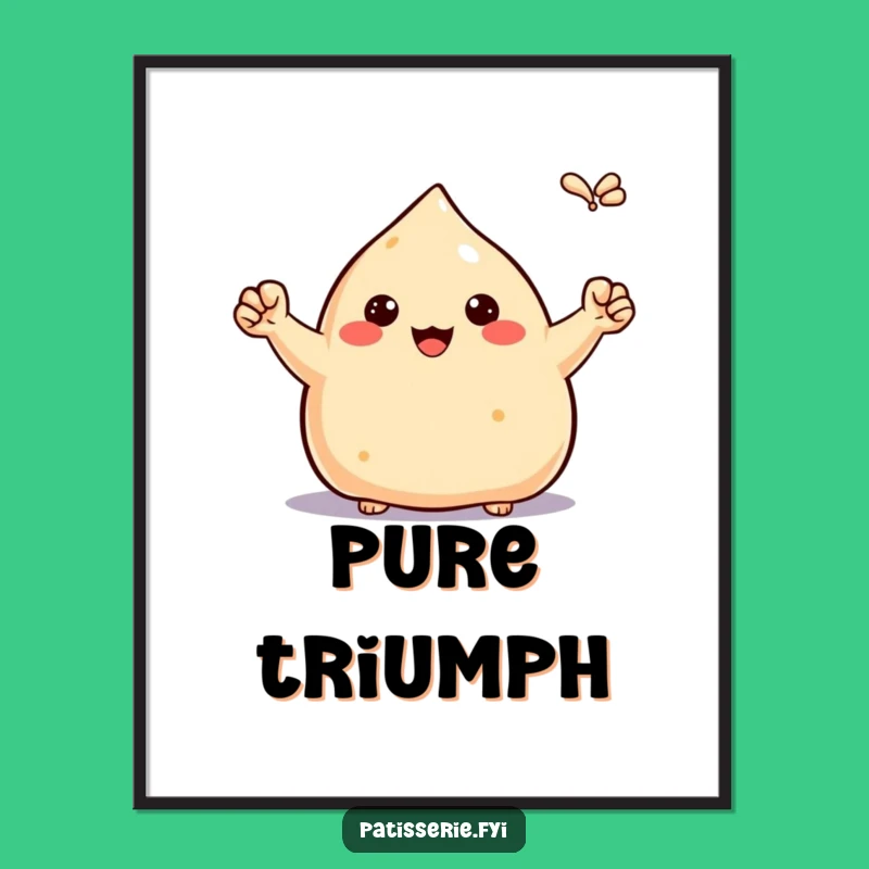 Funny Proud Samosa Poster - Motivational Victory Art for Walls