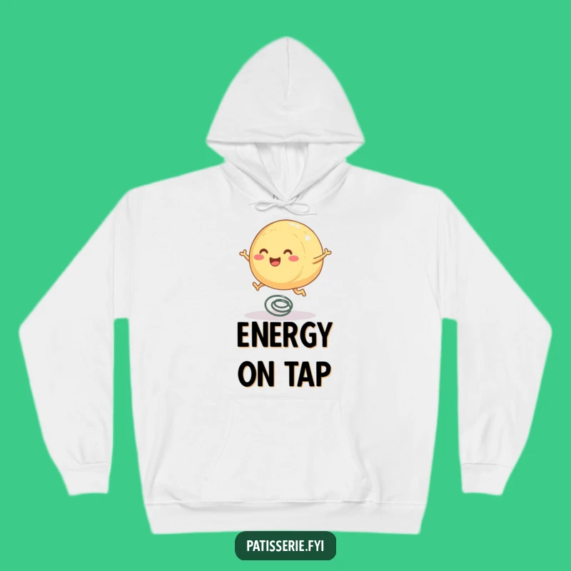 Funny Pastry Hoodie - Cozy Bouncing Baked Good Sweatshirt, Perfect Funny Gift