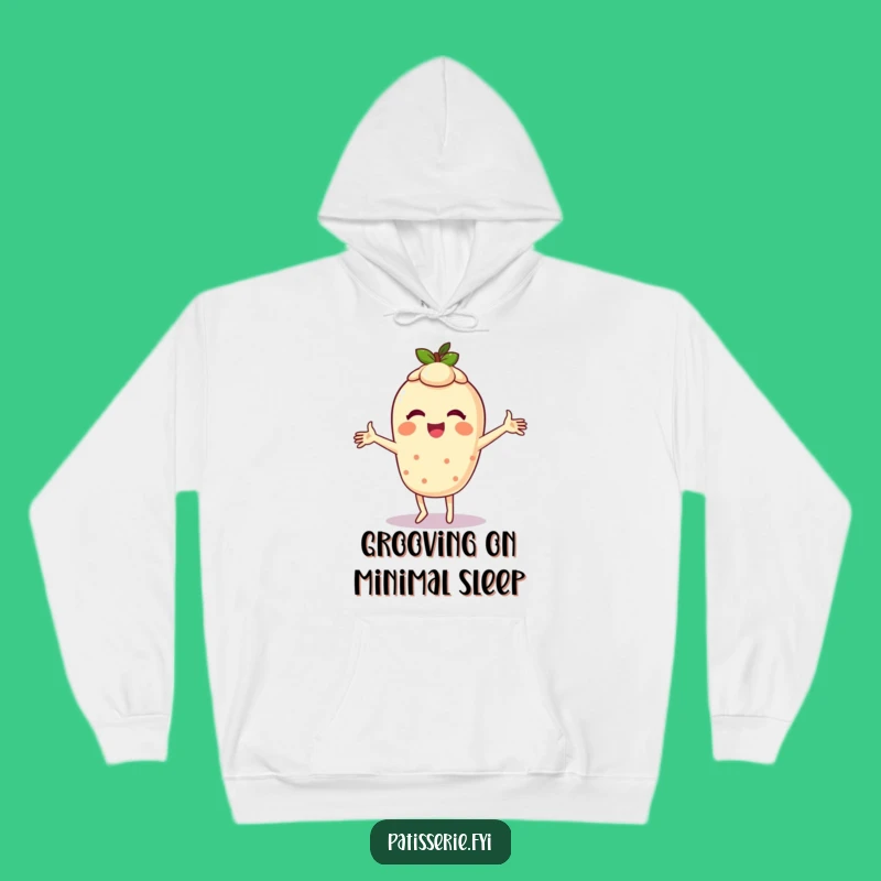 Funny Tart Hoodie: Cozy Comfort with Giggling Dancer Pastry Design