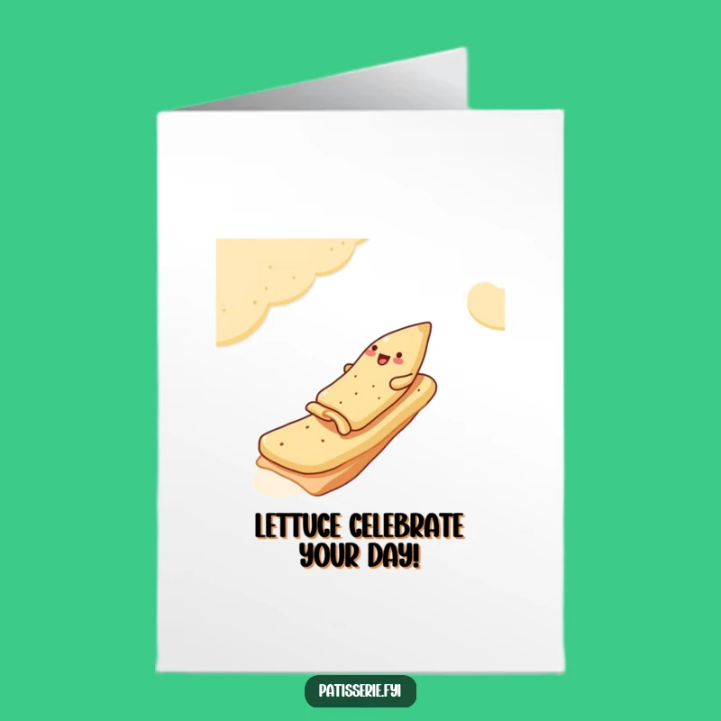 Free Printable Birthday Card: Samosa Slide - Funny Foodie Downloadable Gift!