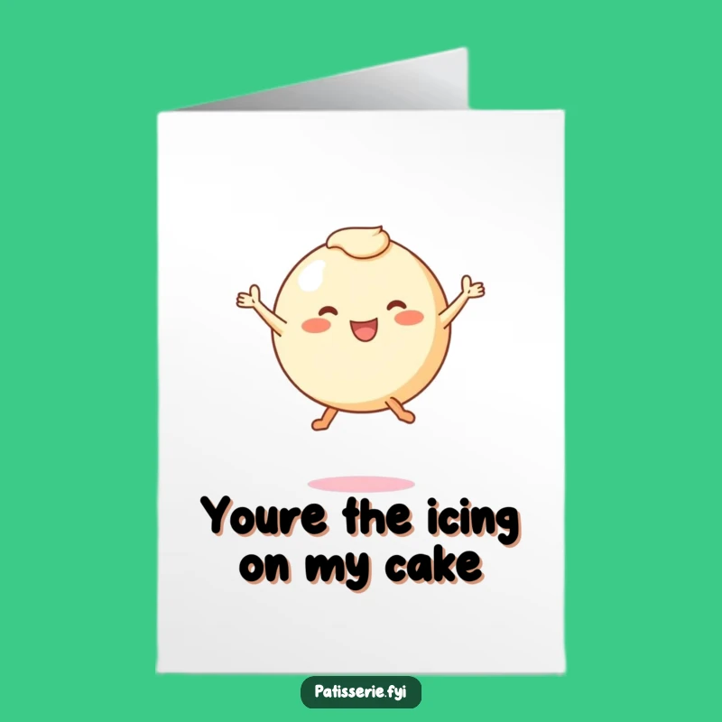 Free Printable Thank You Card: Energetic Pastry Buddy Funny Downloadable