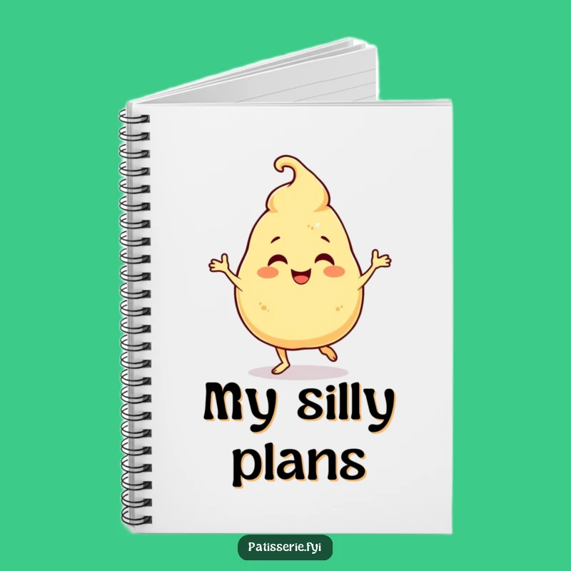 Funny Giggling Profiterole Notebook: Jot Down Ideas with Hilarious Jigging Notes!