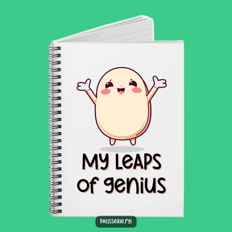 Funny Macaron Leap Notebook: Jot Down Happy Thoughts! A Hilarious Funny Gift for Writers.