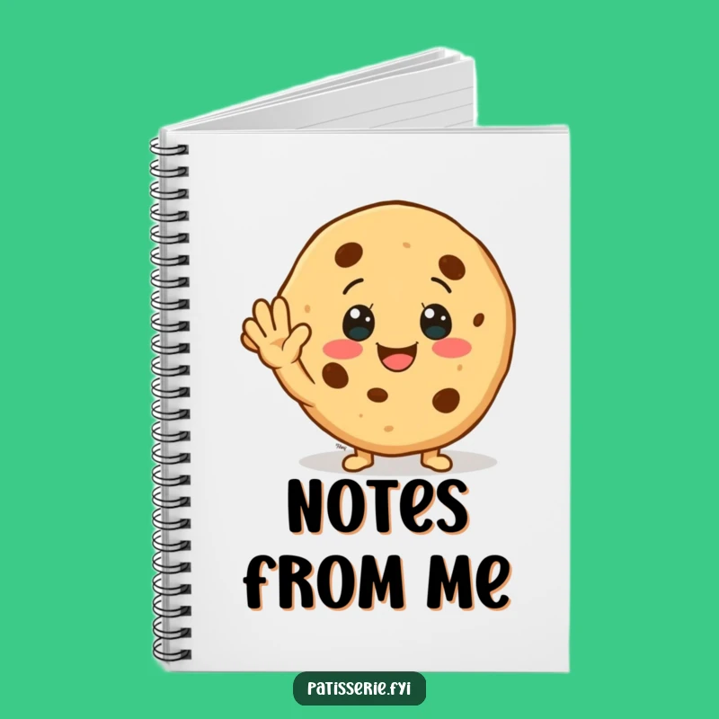 Funny Cookie Wave Notebook: Jot Down Greetings, Perfect Funny Gift