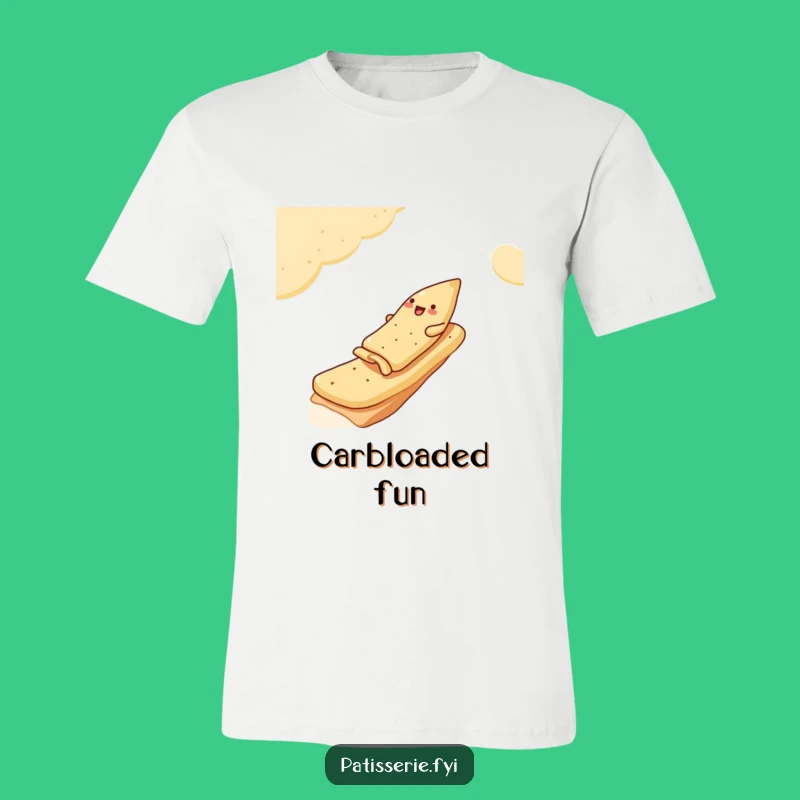 Funny Jolly Samosa T-Shirt: Snack Time Humor Apparel