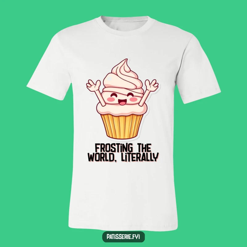 Funny Cupcake T-Shirt: Frosting Fling Fun, Whimsical Funny Gift