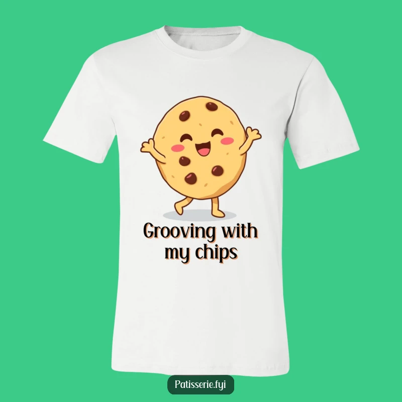 Funny Cookie Dance T-Shirt - Hilarious Dessert Apparel Gift