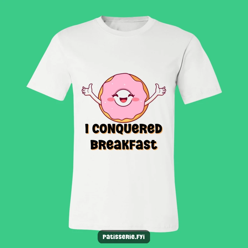 Funny Donut Triumph T-Shirt: Wear Your Win, Perfect Funny Gift for the Victorious