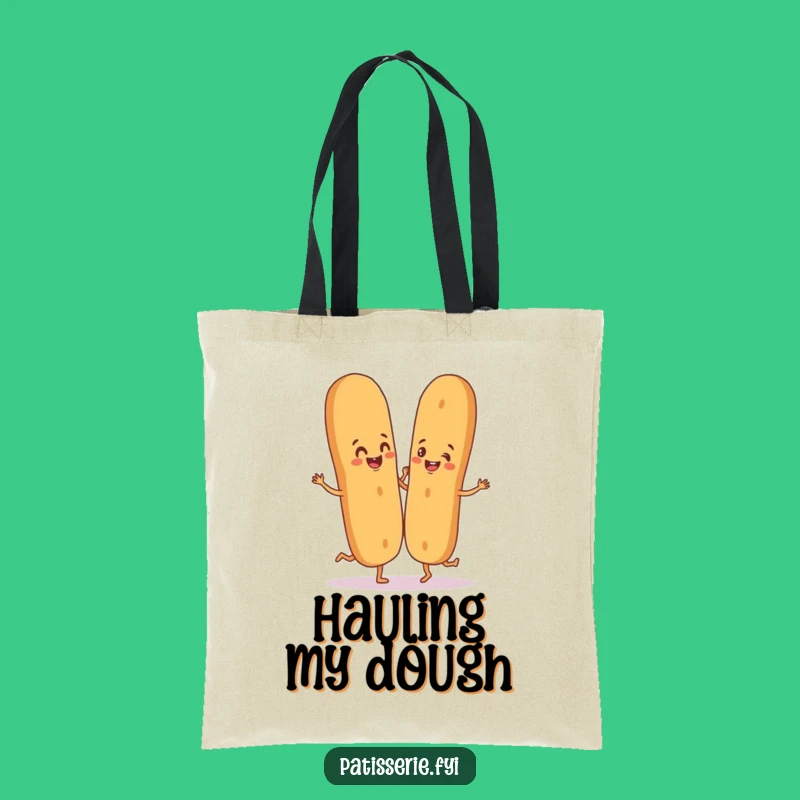 Funny Baguette Tote Bag - Silly Dance Carryall, Ideal Funny Gift