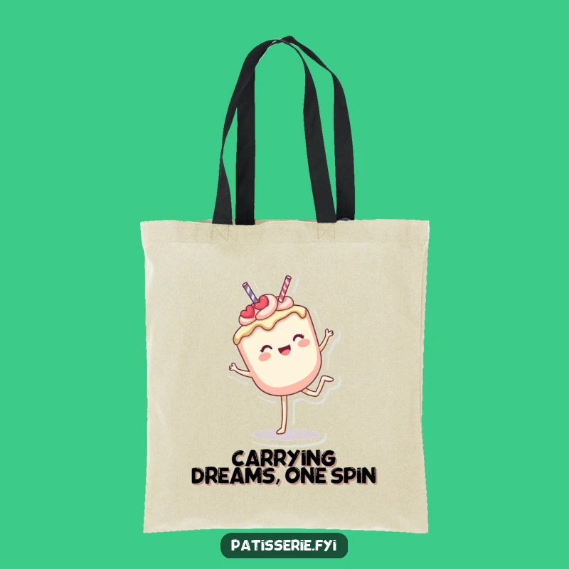 Funny Cake Pop Cartwheel Tote Bag: Carry Your Fun, Perfect Gift for Sweet Adventures