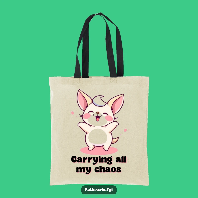 Funny Petit Four Tote Bag - Carry Your Giggles & Sweets Gift